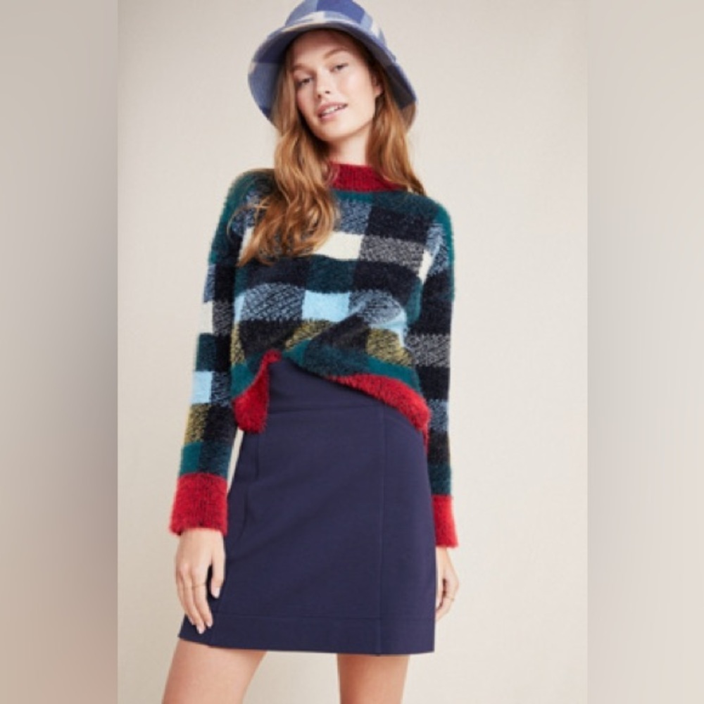 Anthropologie (Maeve) MACKENZIE PONTE MINI SKIRT
